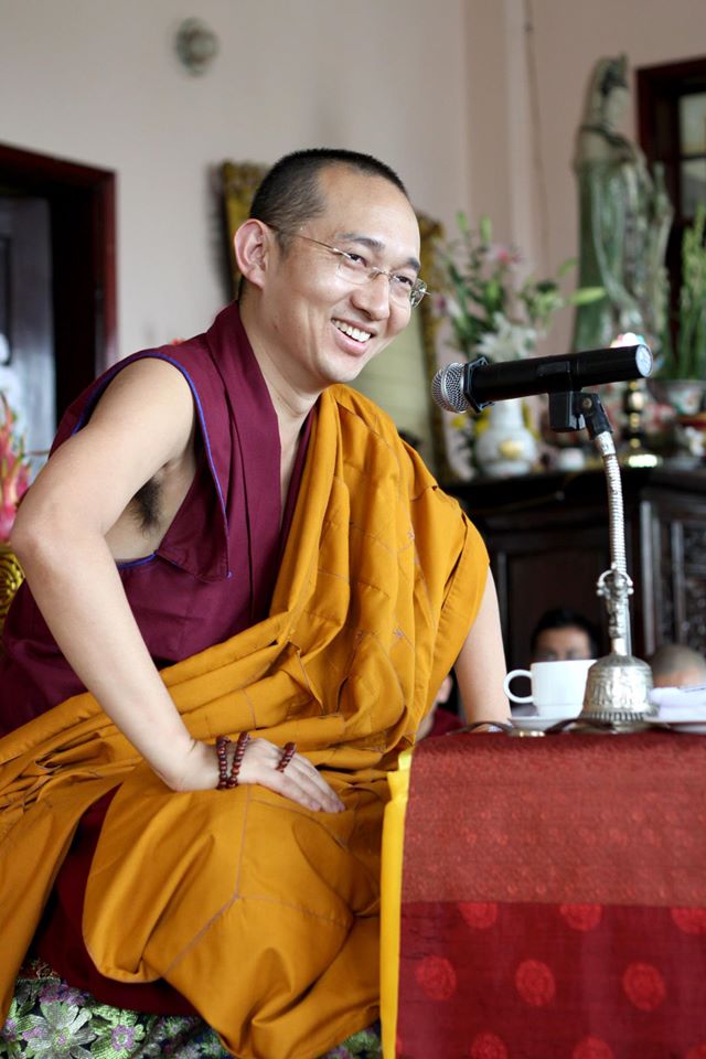 Khangser Rinpoche at Lion's Roar Dharma Center, Sacramento, California