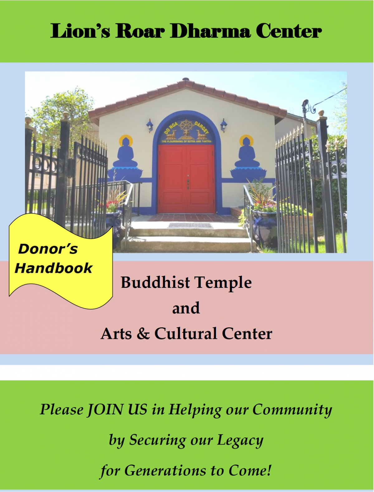 Donate – Lion's Roar Dharma Center
