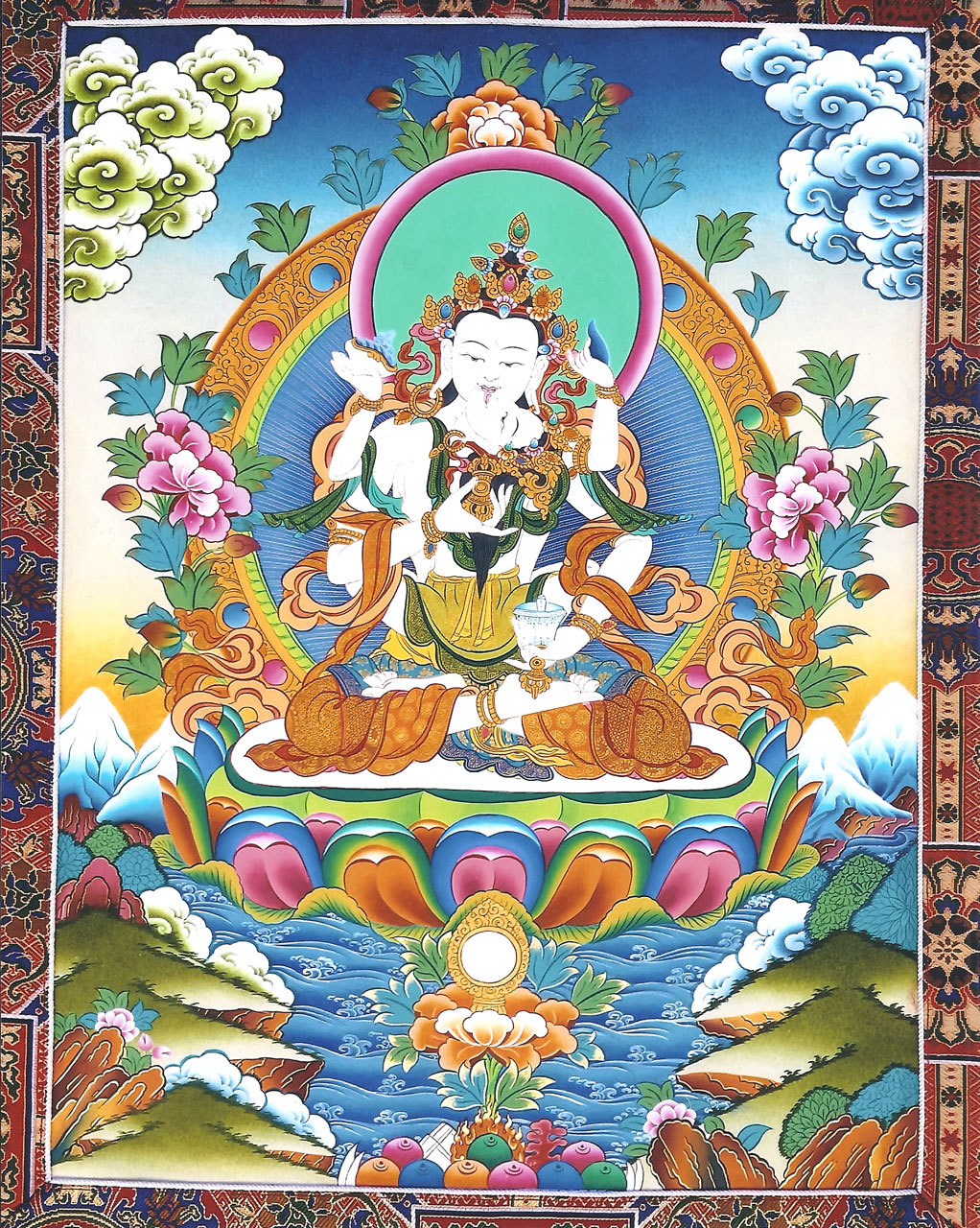 Online Vajrayana Buddhist Practice On The Phases Of The Moon Lion S Roar Dharma Center
