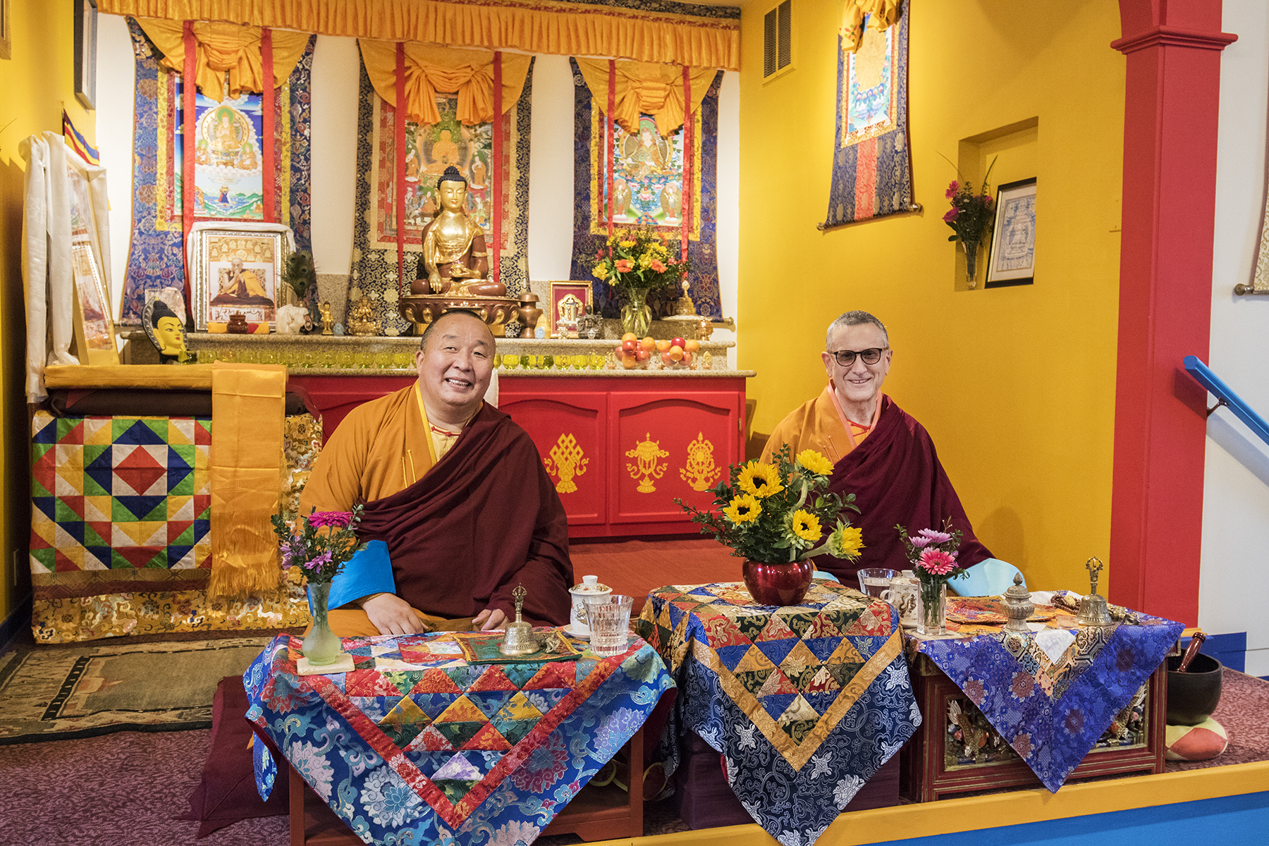Lama Yeshe Jinpa and Geshe Damchoebaazar Gurjav Lead Losar 2021 / 2148 Celebration at do nga dargey temple